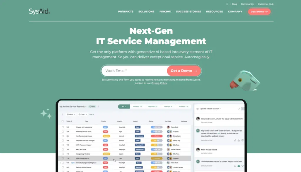 SysAid - Helpdesk-Software
