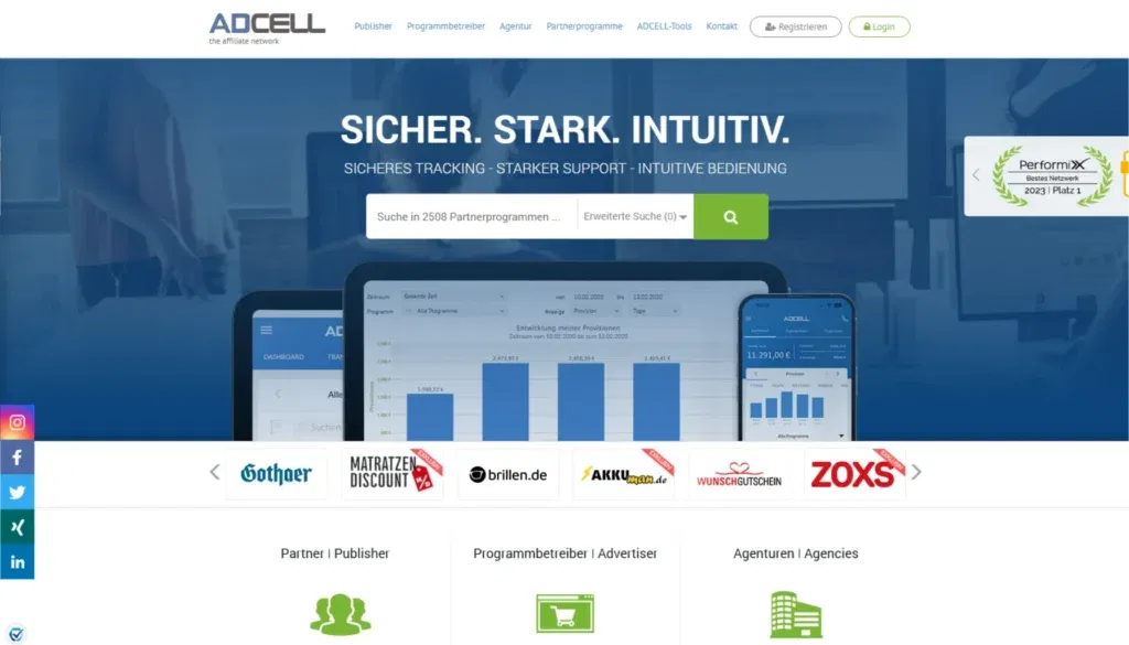 Adcell - Affiliate-Netzwerk