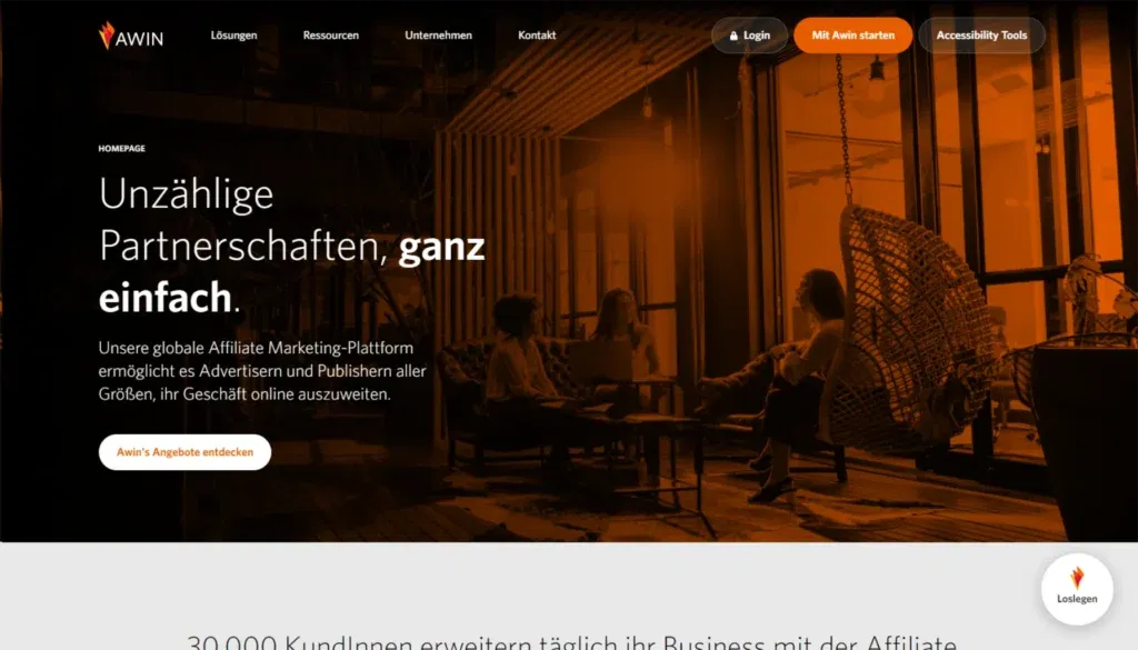Awin - Affiliate-Netzwerk