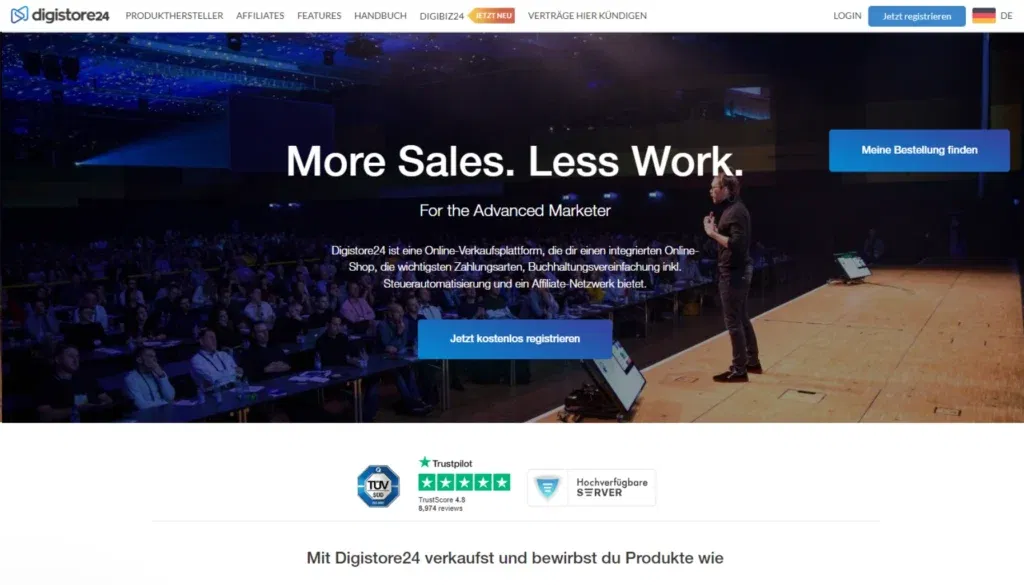 Digistore24 - Affiliate-Netzwerk