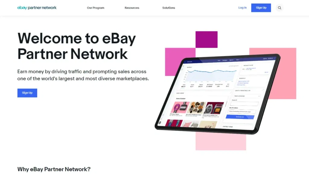 eBay Partner Network - Affiliate-Netzwerk