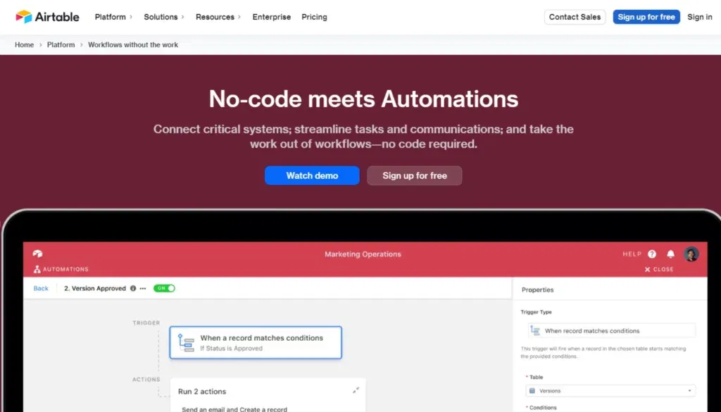Airtable Automations