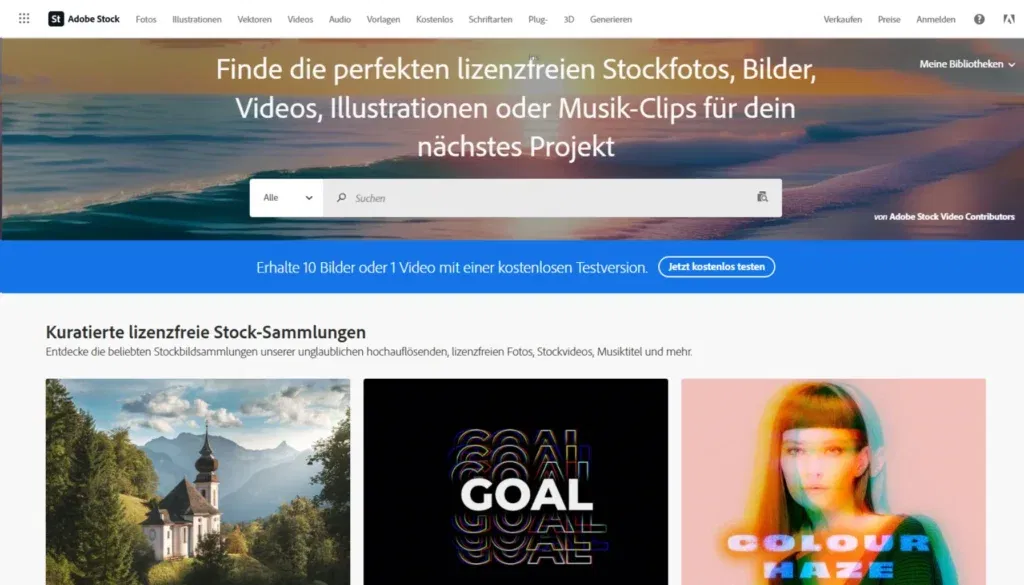 Adobe Stock - Stockfotos von Bilddatenbanken beziehen