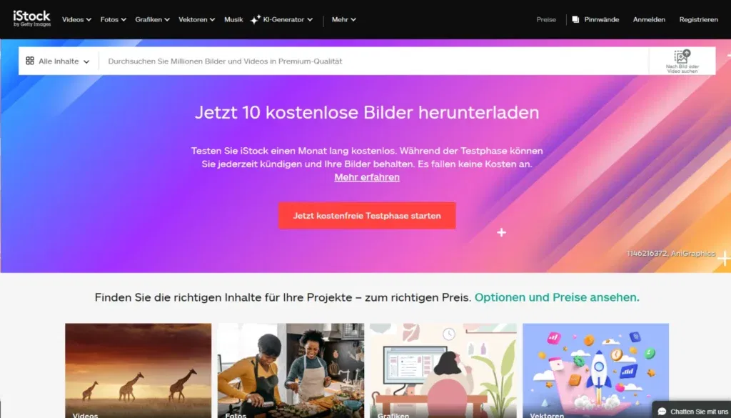 iStock - Stockfotos von Bilddatenbanken beziehen