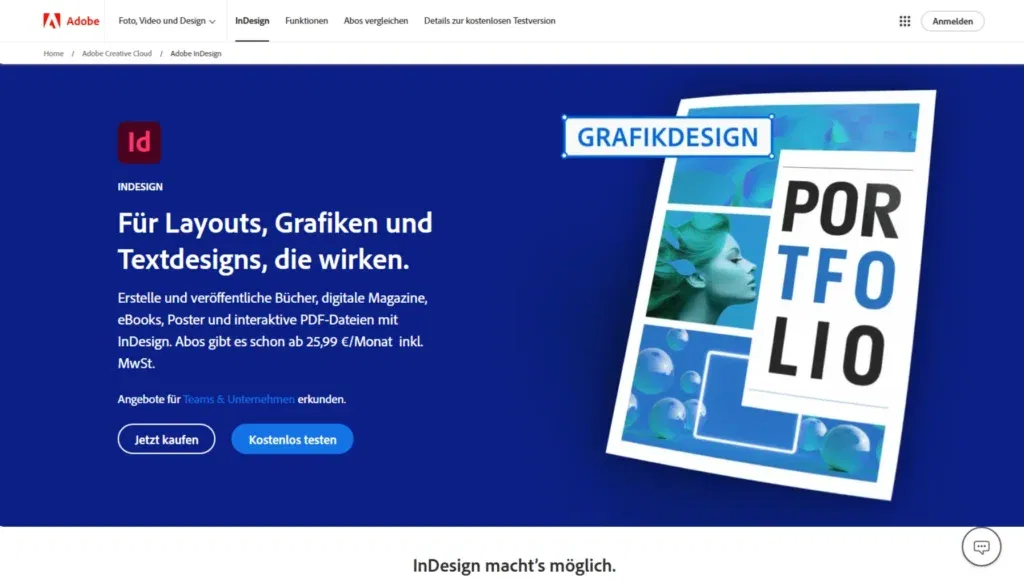 E-Book schreiben - Adobe InDesign - Professionelles Layout- und Design-Programm