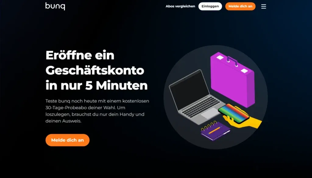 bunq Geschäftskonto