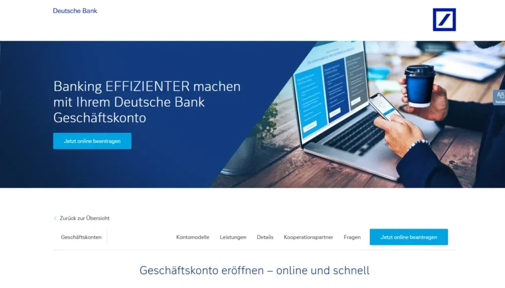 Deutsche Bank Geschäftskonto