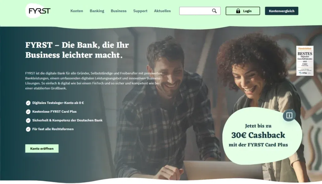 Fyrst Geschäftskonto