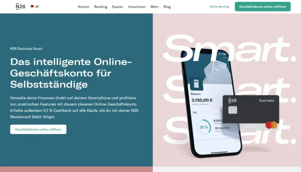 Geschäftskonto - N26 Business