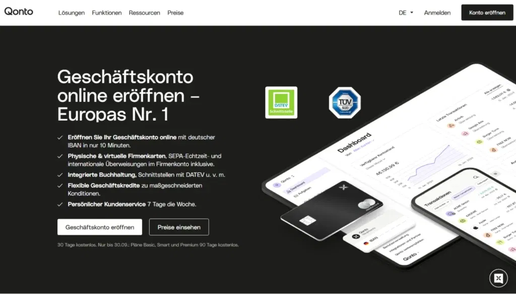 Qonto Geschäftskonto