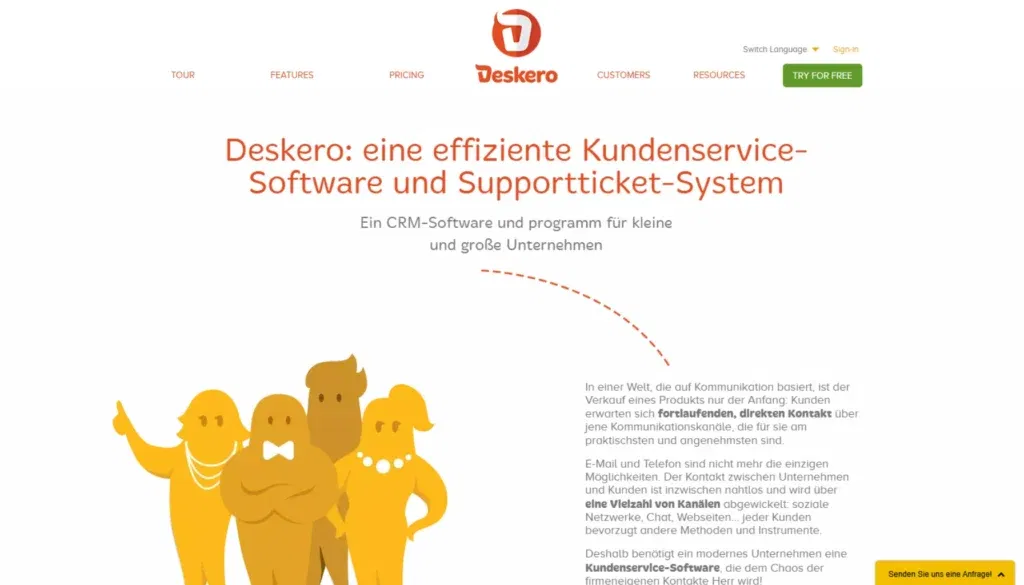 Deskero - Helpdesk-Software