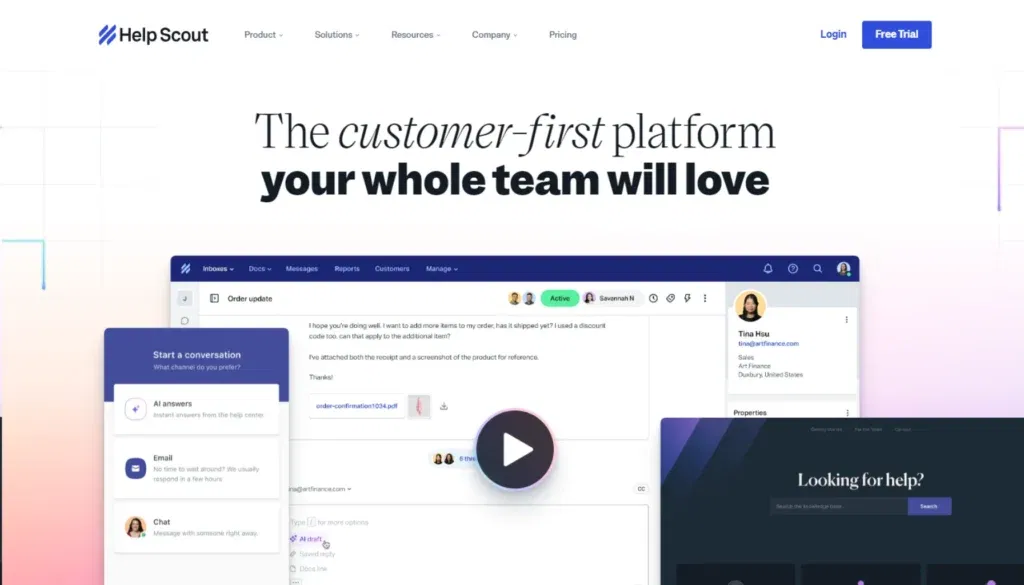 Help Scout - Helpdesk-Software