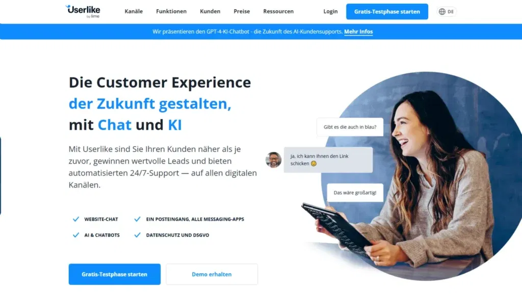 Userlike - Helpdesk-Software