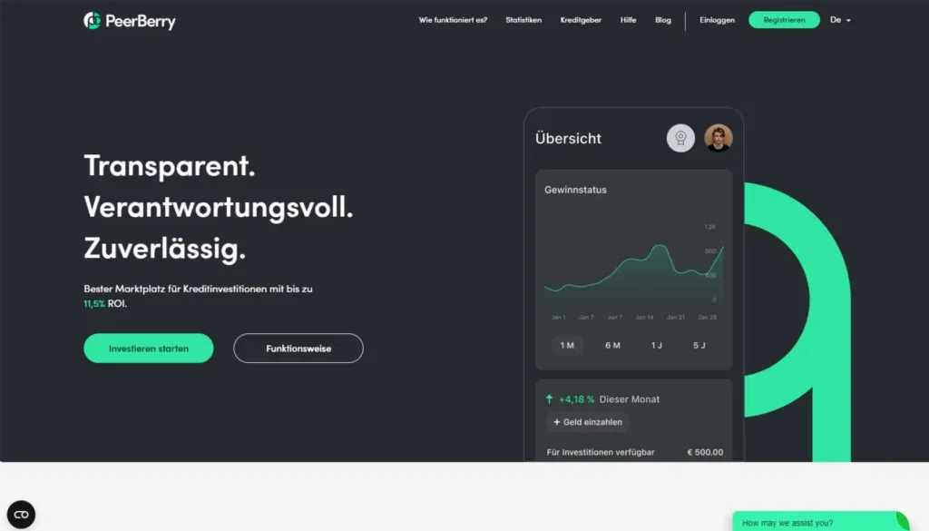 P2P-Kredite auf der P2P-Plattform PeerBerry