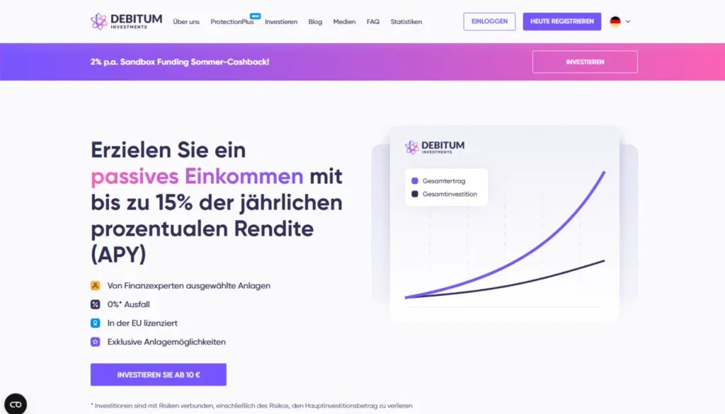P2P-Plattformen - Debitum