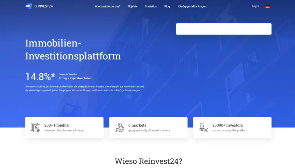 P2P-Plattformen - Reinvest24