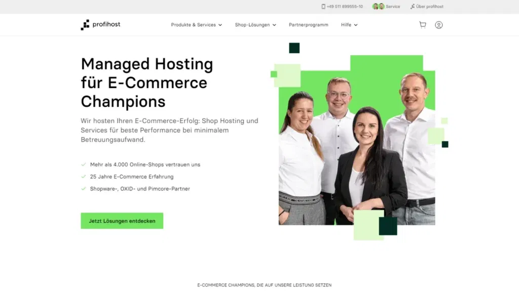 Webhosting-Vergleich - Profihost