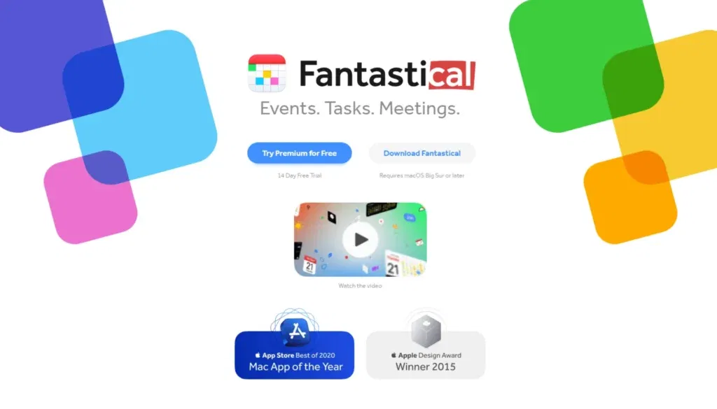 Zeitmanagement - Fantastical