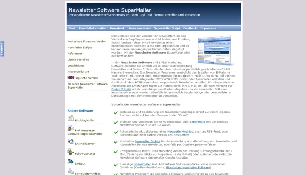 SuperMailer - E-Mail-Marketing-Software